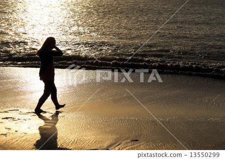 Sunset over the Ogreigasaki Sunset over the Ogreigasaki 13550299