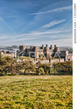 Famous Conwy Castle in Wales, United Kingdom, series of Walesh castles Famous Conwy Castle in Wales, United Kingdom, series of Walesh castles 13552064