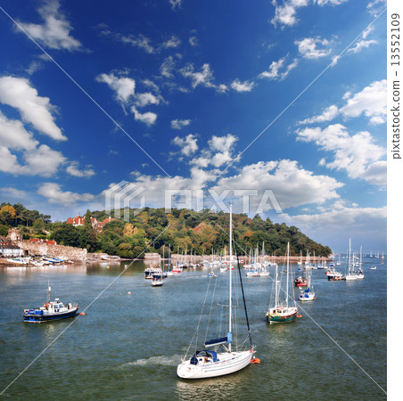 Coast of Wales with Conwy bay in United Kingdom Coast of Wales with Conwy bay in United Kingdom 13552109