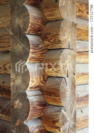 Corner of a loghouse 13552796