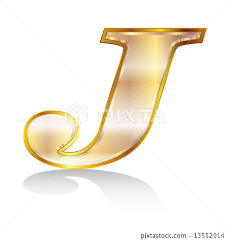 j Alphabet Emblem 13552914