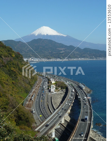 Mount Fuji and Satsu Pass 13553610