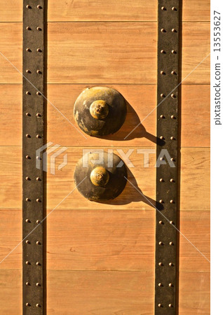 "Breast metal fittings" of the castle gate (Fukuoka castle ((transmission) tide-ok owner / Chuo-ku, Fukuoka city Fukuoka prefecture) 13553627