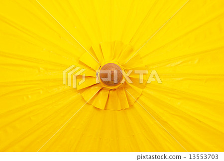 Yellow umbrella handmade 13553703