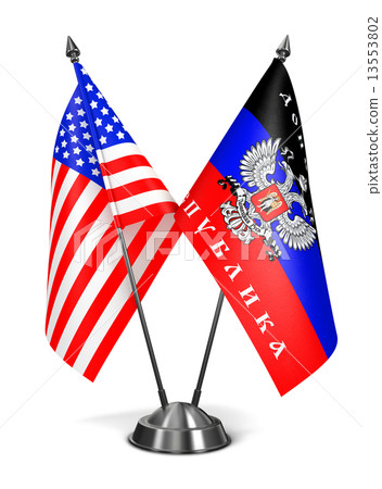 USA and DNR - Miniature Flags. USA and DNR - Miniature Flags. 13553802