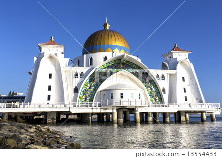 Mosque in Melaka Island, Malaysia 13554433