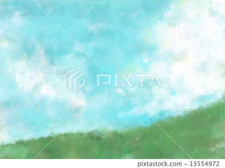 Hill landscape Hill landscape 13554972