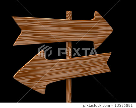 wooden signpost wooden signpost 13555891