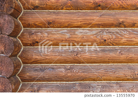 Wooden logs wall Wooden logs wall 13555970
