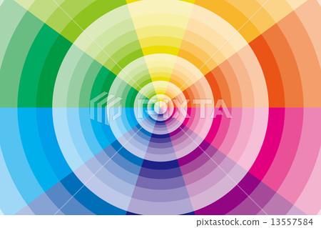 背景，材料，壁紙，彩虹，彩虹色，彩虹，七種顏色，徑向，多彩，輻射，圓，圓，圓，經線，空間，不同的尺寸，四個維度，不同的空間，子空間 13557584