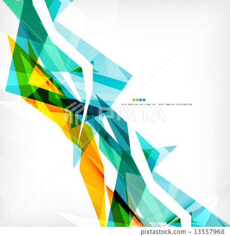 Angular geometric color shapes Angular geometric color shapes 13557968