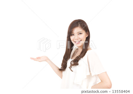 一位年輕的女士來指導 一位年輕的女士來指導 13558404