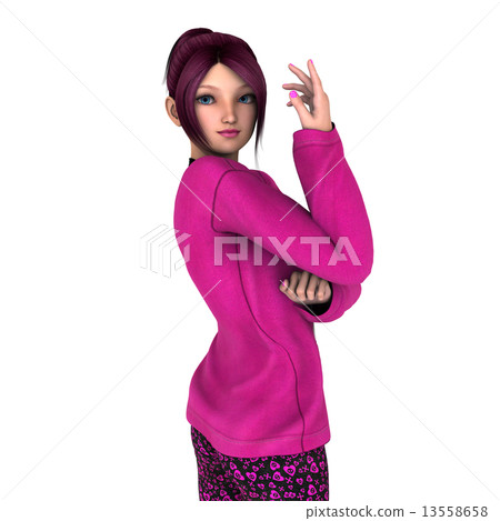 年輕的女士 13558658