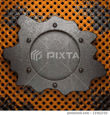 Old metal background 13562230
