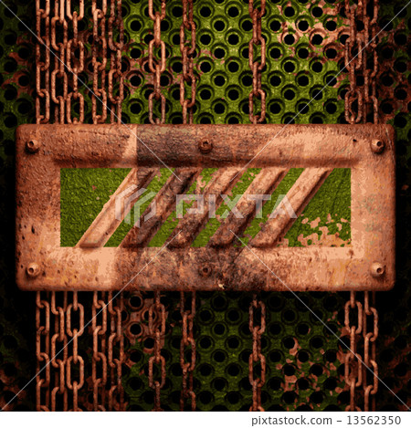 Old metal background 13562350