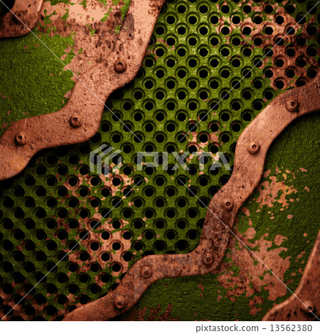 Old metal background 13562380