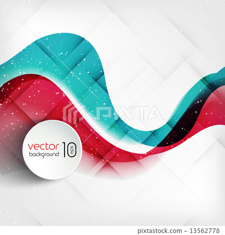 Abstract colorful line vector background 13562778