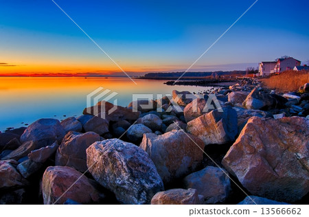 Greenwich Bay Harbor Seaport in east greenwich  Rhode Island 13566662