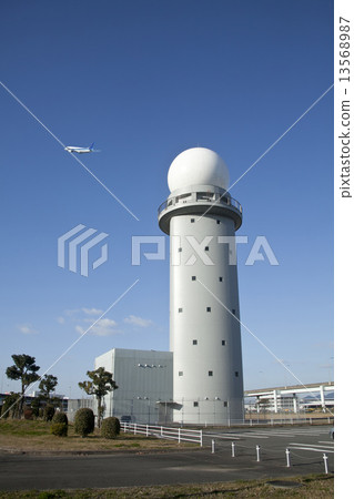 Meteorological Doppler radar of Fukuoka Airport 13568987