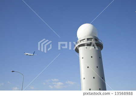 Meteorological Doppler radar of Fukuoka Airport 13568988