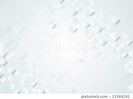 Light grey tech vector background - Stock Illustration [13569291] - PIXTA