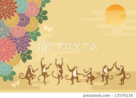 Dancing monkeys and sunrises and chrysanthemums Dancing monkeys and sunrises and chrysanthemums 13570138