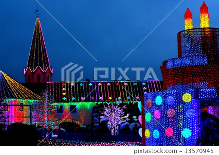 Illumination of Tokyo German village Illumination of Tokyo German village 13570945