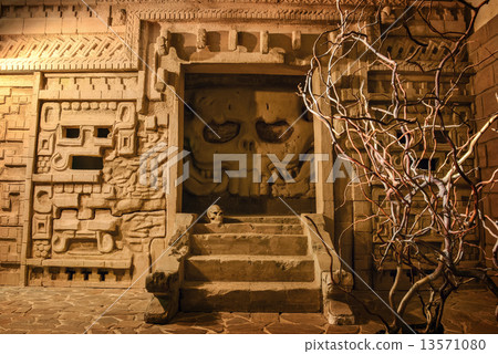 Ancient temple in mystical light Ancient temple in mystical light 13571080