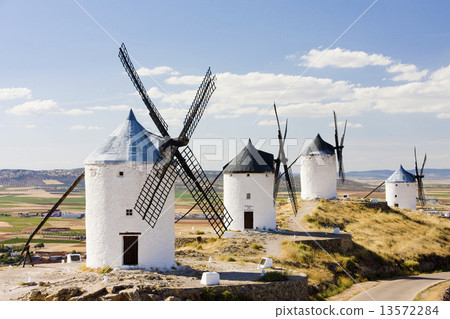 windmills, Consuegra, Castile-La Mancha, Spain 13572284