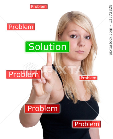 pressing solution button 13572829