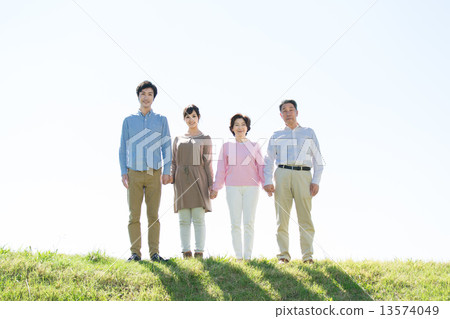 Blue Sky and Friends Family 13574049