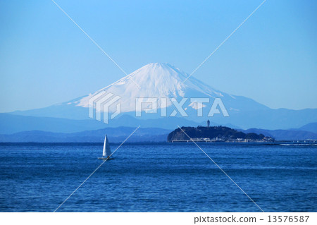 江之島和富士山 江之島和富士山 13576587