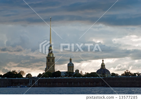 Peter and Paul Fortress in Saint Petersburg 13577285