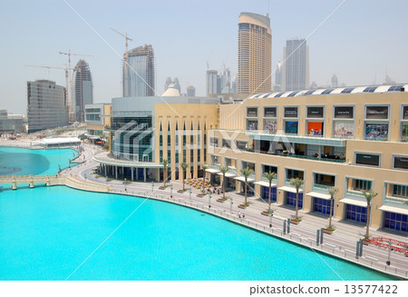 The Dubai Mall. It is the worlds largest shopping mall located in Burj Khalifa complex and has 1200  13577422