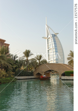 The worlds first seven stars luxury hotel Burj Al Arab "Tower of the Arabs" 13577576