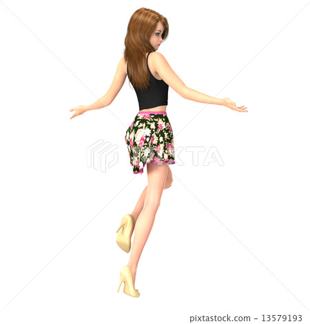Model women who pose 13579193