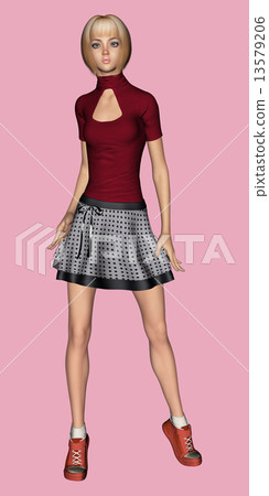 Model women who pose 13579206