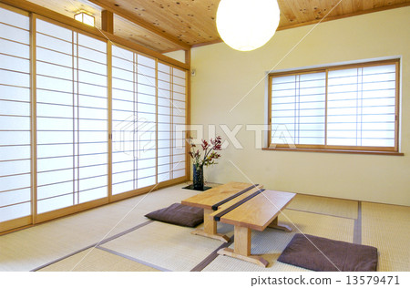 Japanese Building Japanese Style 13579471