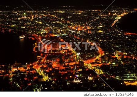 Hakodate's 1 million dollar night view 13584146