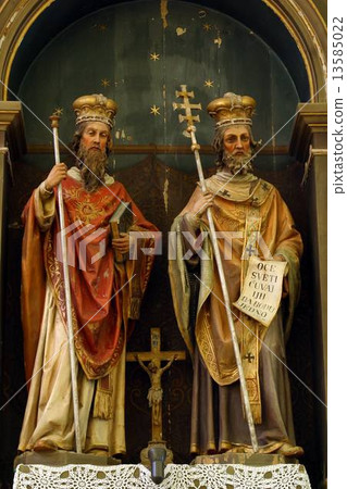 Statue of Saints Cyril and Methodius 13585022