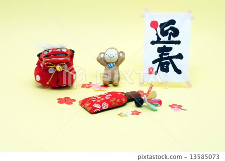 新年的卡片材料 新年的卡片材料 13585073