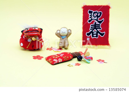 新年的卡片材料 新年的卡片材料 13585074