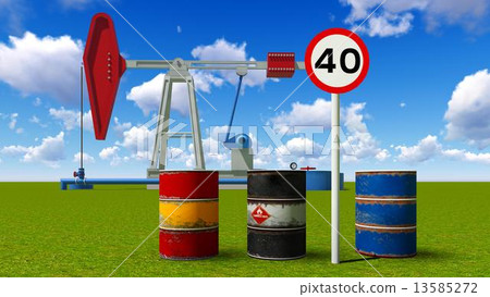 Forty dollars a barrel 13585272