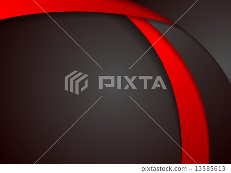 Abstract corporate wavy background - Stock Illustration [13585613] - PIXTA