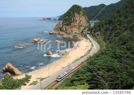 Sasagawa going flow Fukuhonmoto line Kiha 40 Sasagawa going flow Fukuhonmoto line Kiha 40 13585746