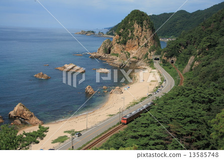 Sasagawa going flow Fukuhonmoto line Kiha 40 Sasagawa going flow Fukuhonmoto line Kiha 40 13585748