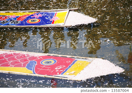 Garbage rush of Gojo River 13587004