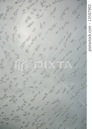 shiny melting ice and snow 13587903