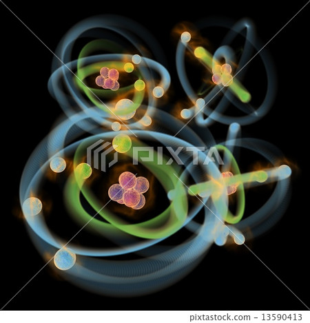 Planetary model of atom 13590413