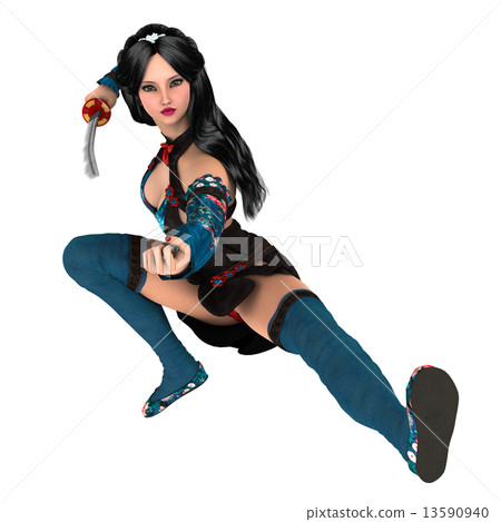 Female swordsman Female swordsman 13590940